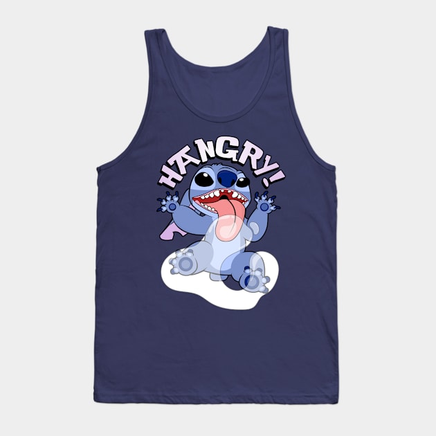 Hangry Stitch Tank Top by VirGigiBurns